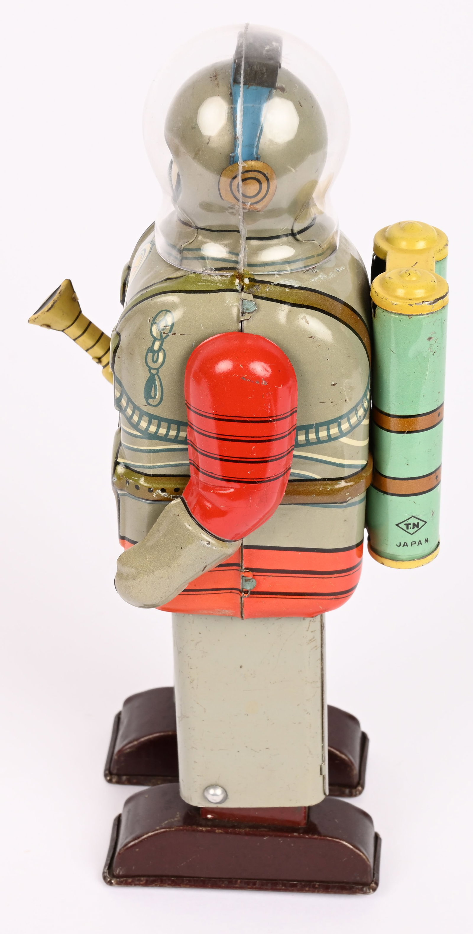 NOMURA TIN WINDUP SPACE COMMANDO w/ BOX - 2