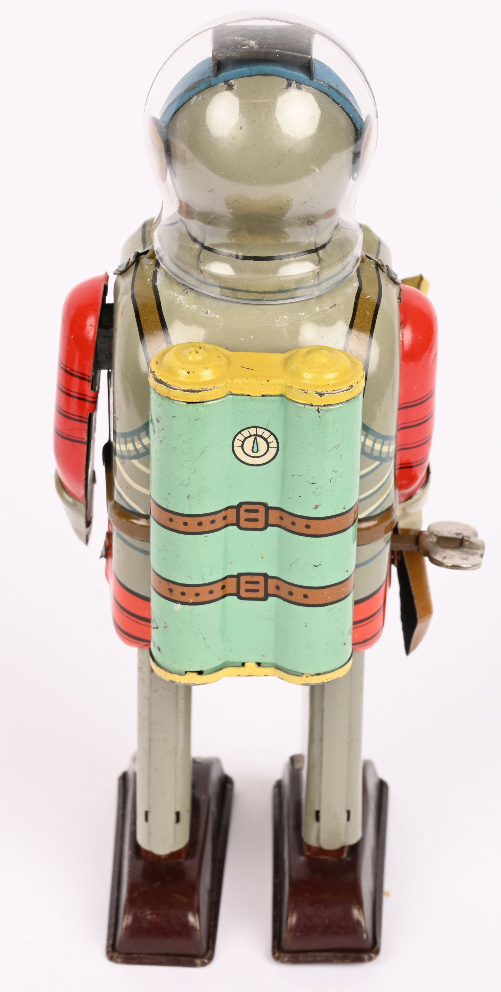 NOMURA TIN WINDUP SPACE COMMANDO w/ BOX - 3