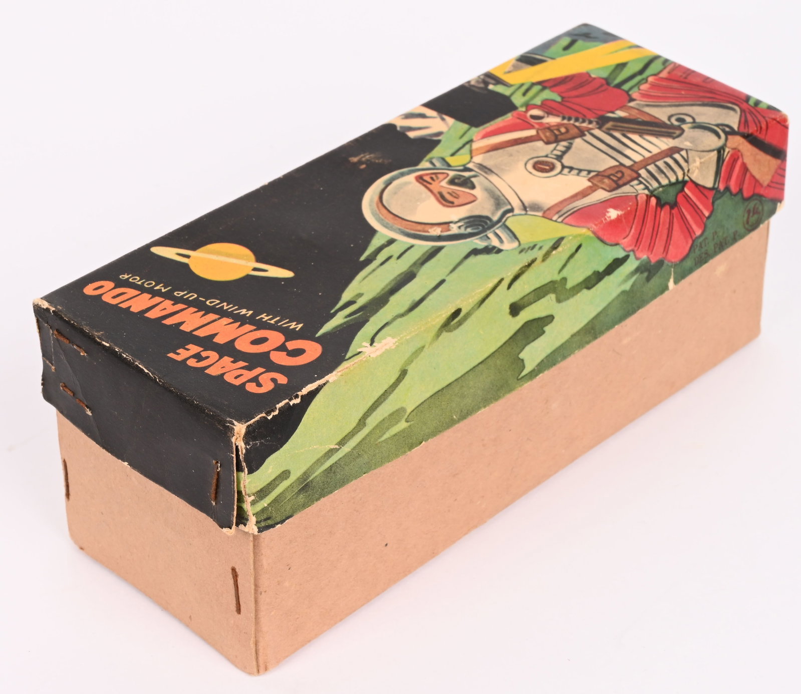 NOMURA TIN WINDUP SPACE COMMANDO w/ BOX - 7
