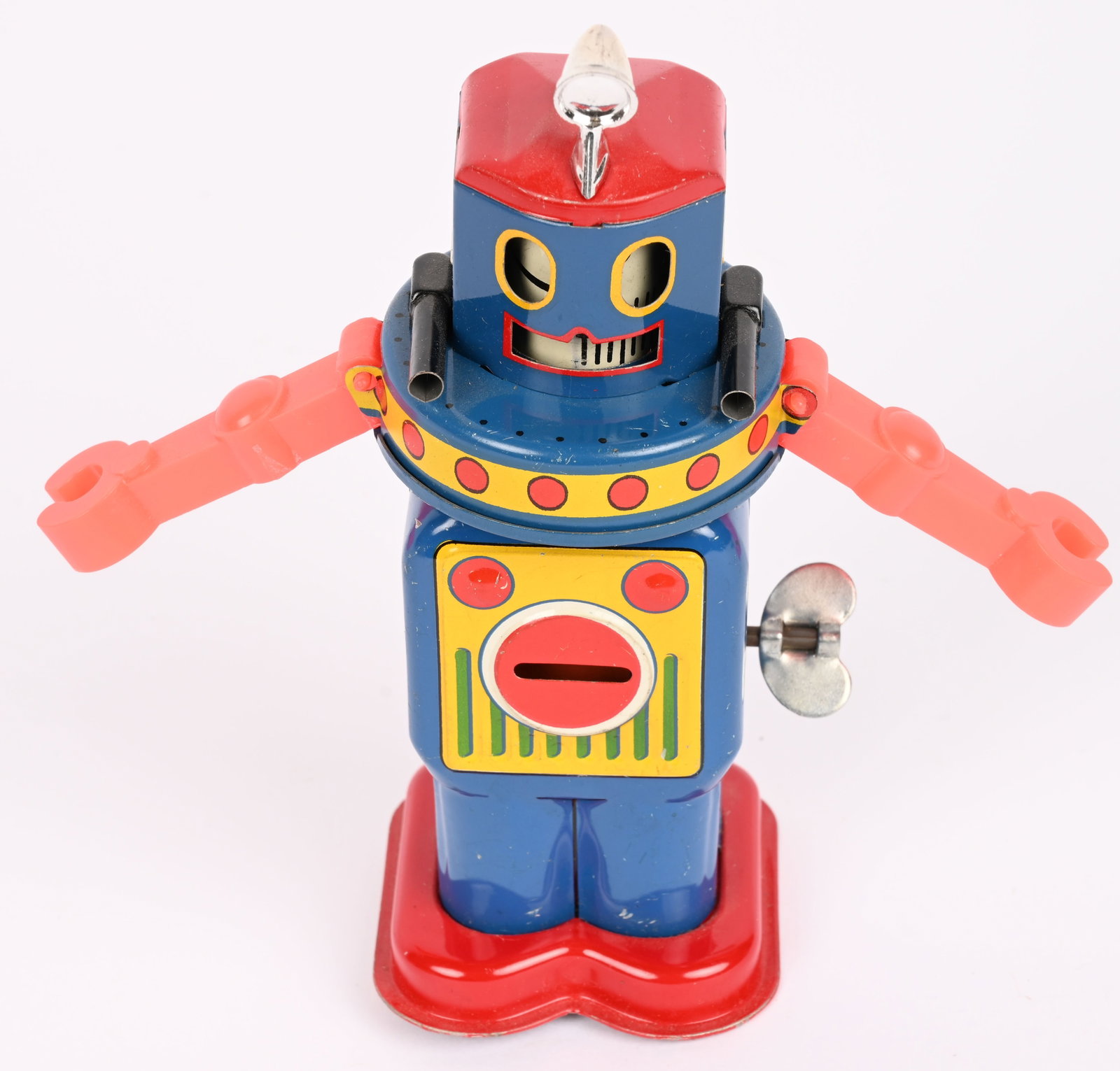 YONE TIN WINDUP ATOMIC ROBOT w/ BOX - 2