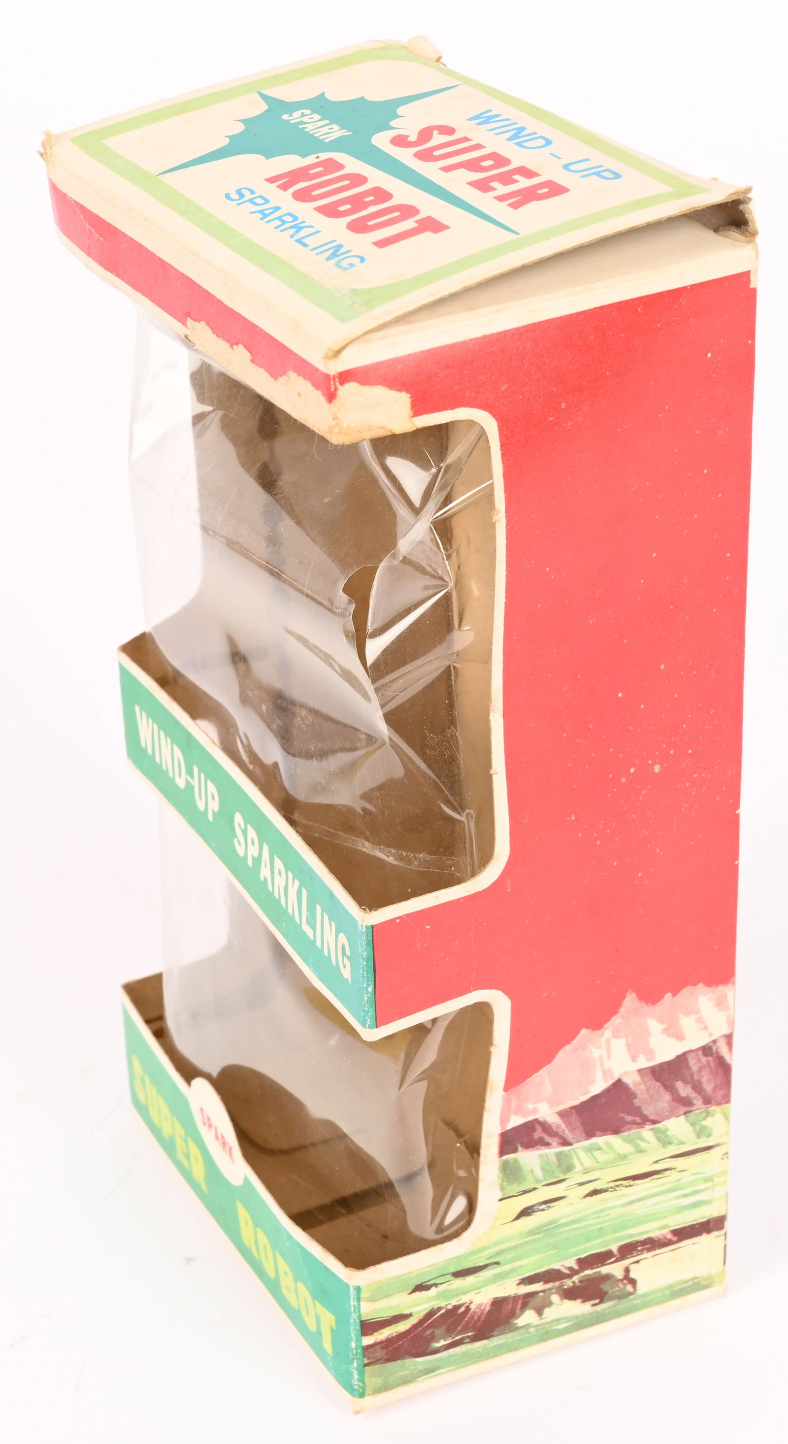 HIRO WINDUP SUPER ROBOT w/ BOX - 8
