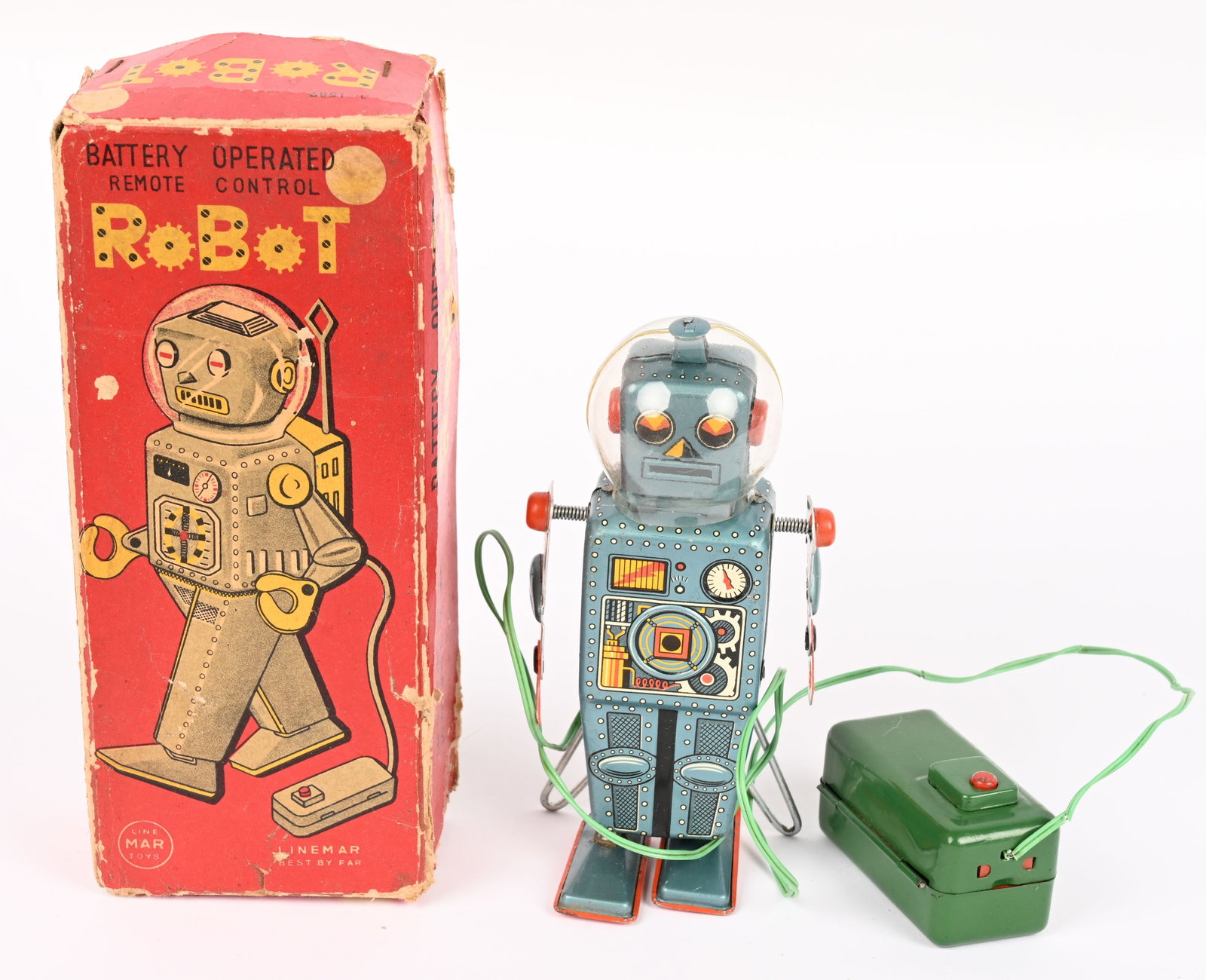 NEMAR BATTERY OP EASEL BACK ROBOT w/ BOX (1 of 12)