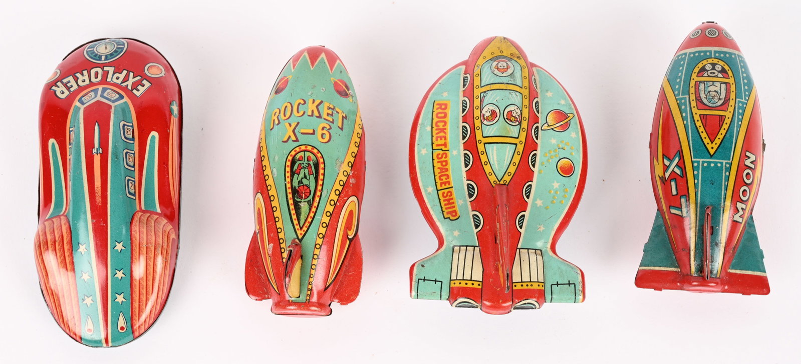 4-JAPAN TIN FRICTION SPACESHIPS (1 of 6)