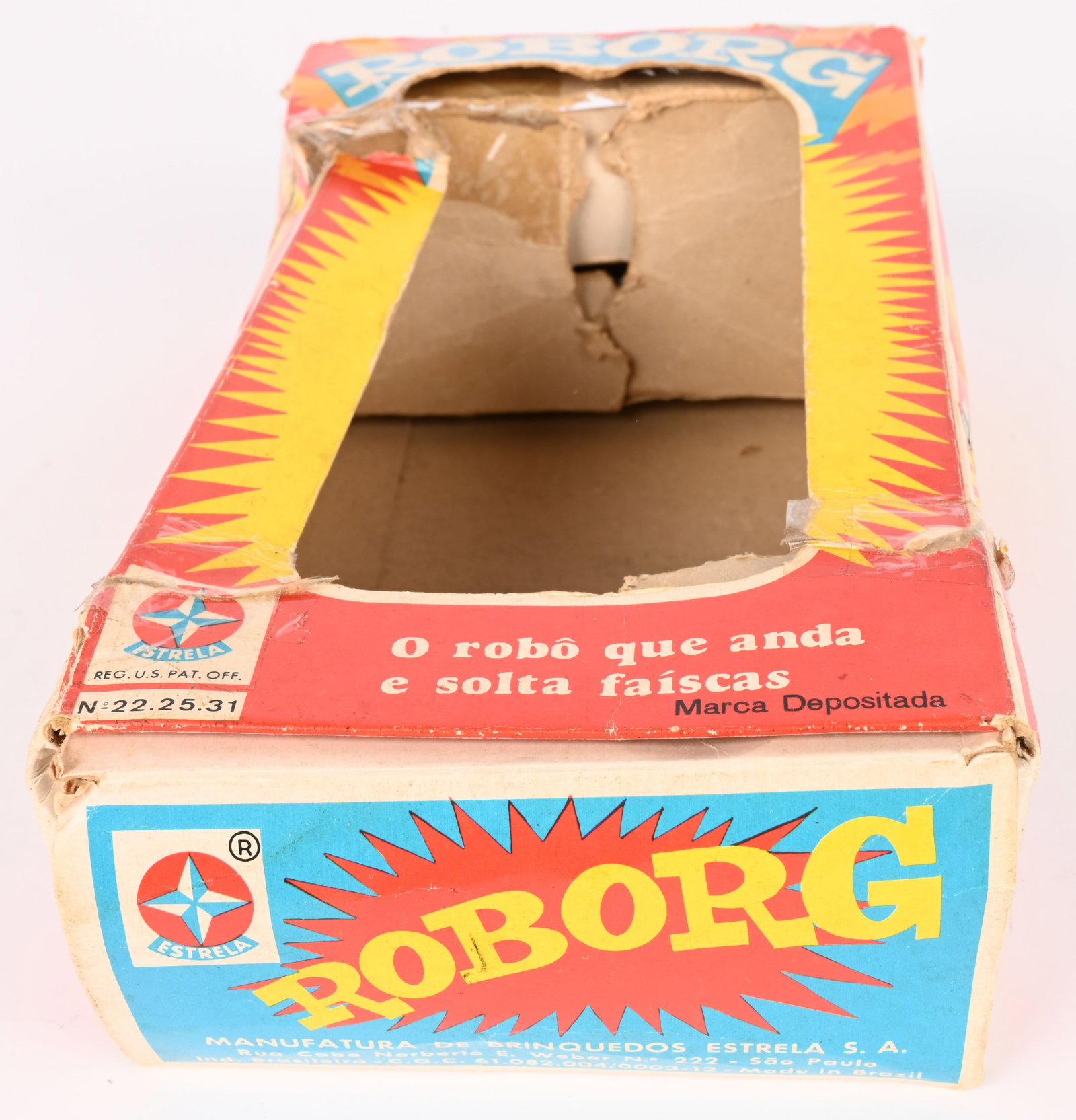 ESTRELLA WINDUP ROBORG ROBOT w/ BOX - 8