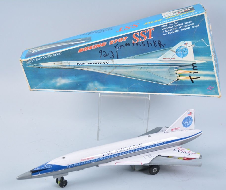 DIAYA BOEING 2707 SST JETLINER w/Box: All original and complete. With Box. Excellent