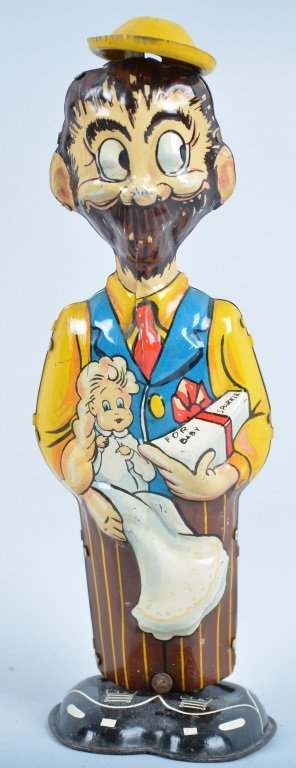 MARX TIN WINDUP BO PLENTY AND SPARKLE: All original including hat. Nice colors. Excellent