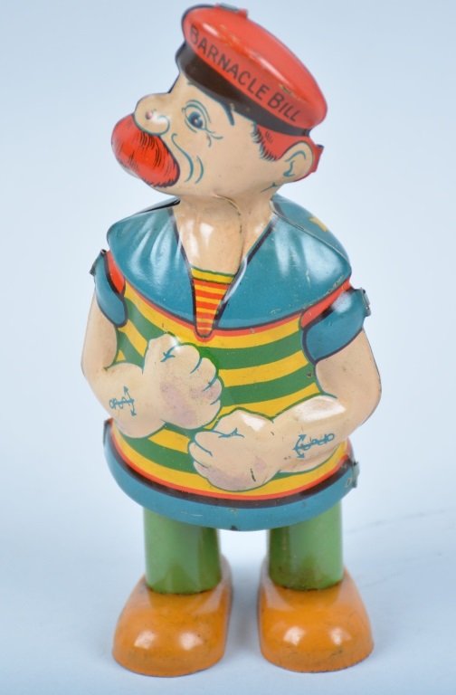 CHEIN TIN WINDUP BARNACLE BILL: All original with great colors. Excellent
