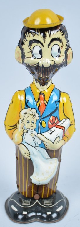 MARX Tin Windup BO PLENTY: All original with great color. Excellent