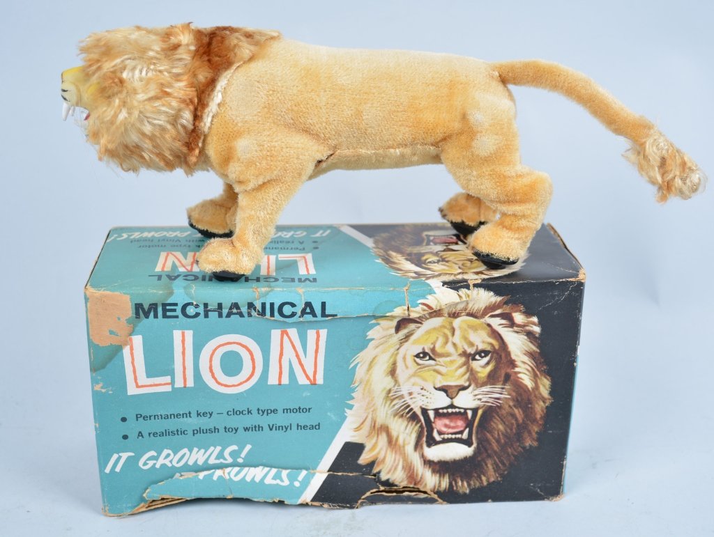 MARX Windup LION w/ Box: All original very detailed toy. With Box. Excellent