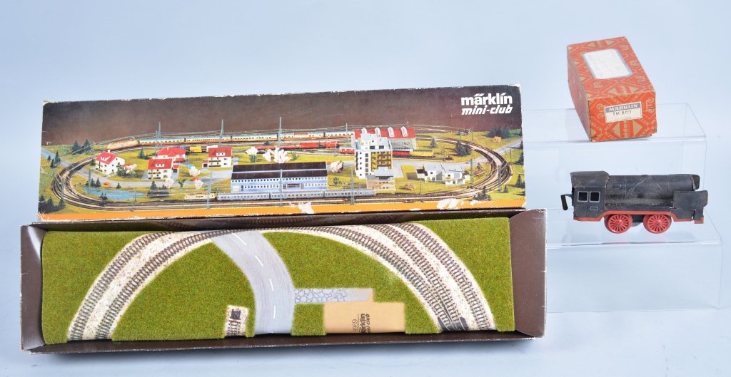 Marklin #TM800 Tank Engine and Mini-Club Toporama: Includes TM 800 Tank Engine all original with box and Mini-Club Toporama with Box. Excellent