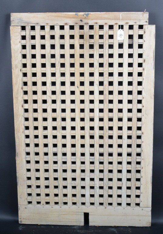 Wood Ship Hold Cover, Vintage: Large well made hold cover, Measuring 60" by 38", and 2" thick. Oversized, Good