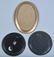 Lot of 3 VINTAGE ADVERTISING TIP TRAYS - 2