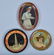 Lot of 3 VINTAGE ADVERTISING TIP TRAYS