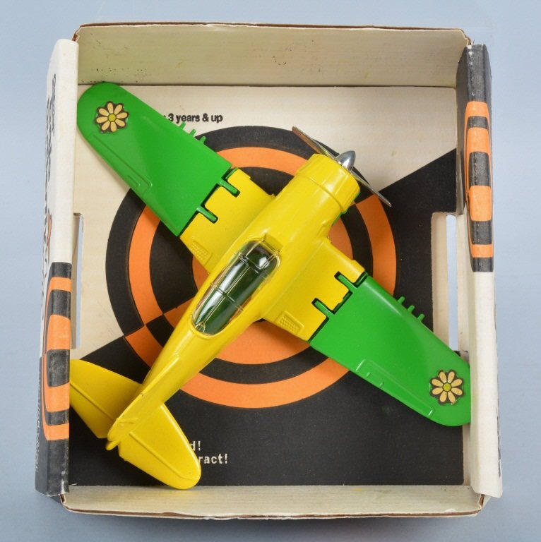 HUBLEY BAJO BUTTERFLY AIRPLANE mib: New Old Stock sealed in Box. 9" wingspan. Prov. Hubley Archive