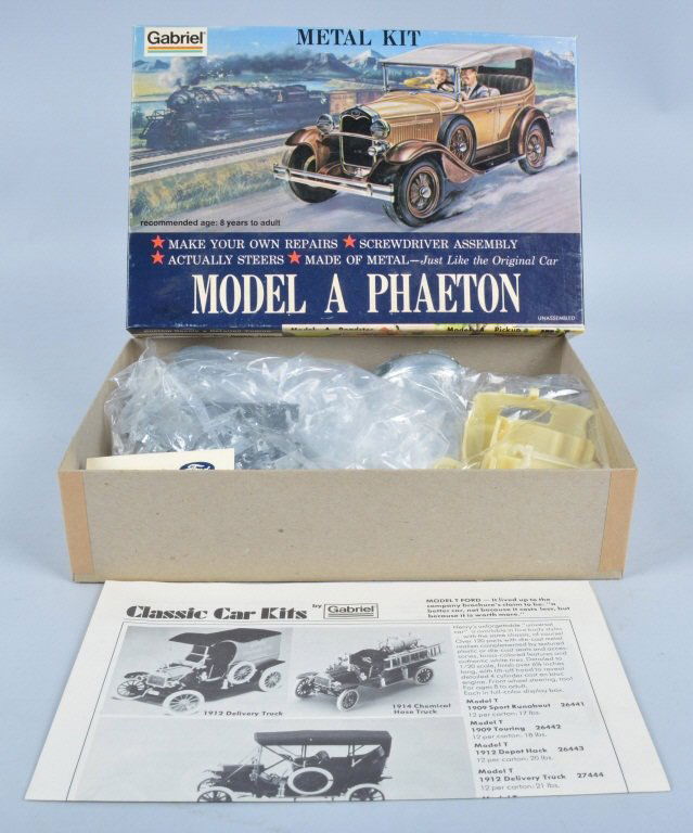 HUBLEY MODEL A PHEATON METAL KIT mib: New Old Stock sealed in Box. Prov. Hubley Archive