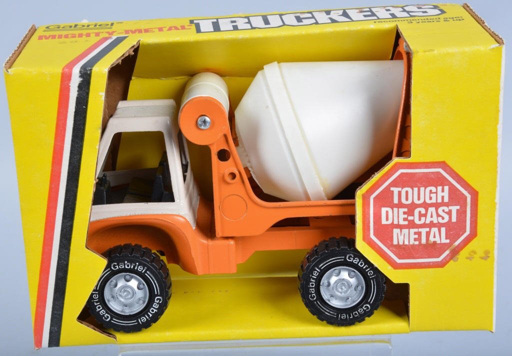 HUBLEY MIGHTY METAL CEMENT TRUCK mib: New Old Stock sealed in Box. Prov. Hubley Archive