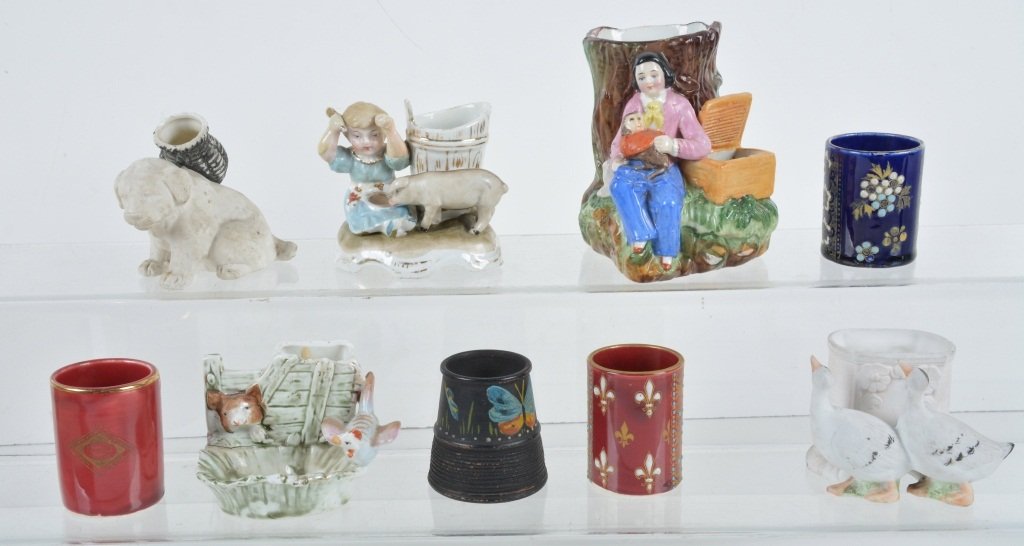 Lot of 9 MATCH HOLDERS (1 of 5)