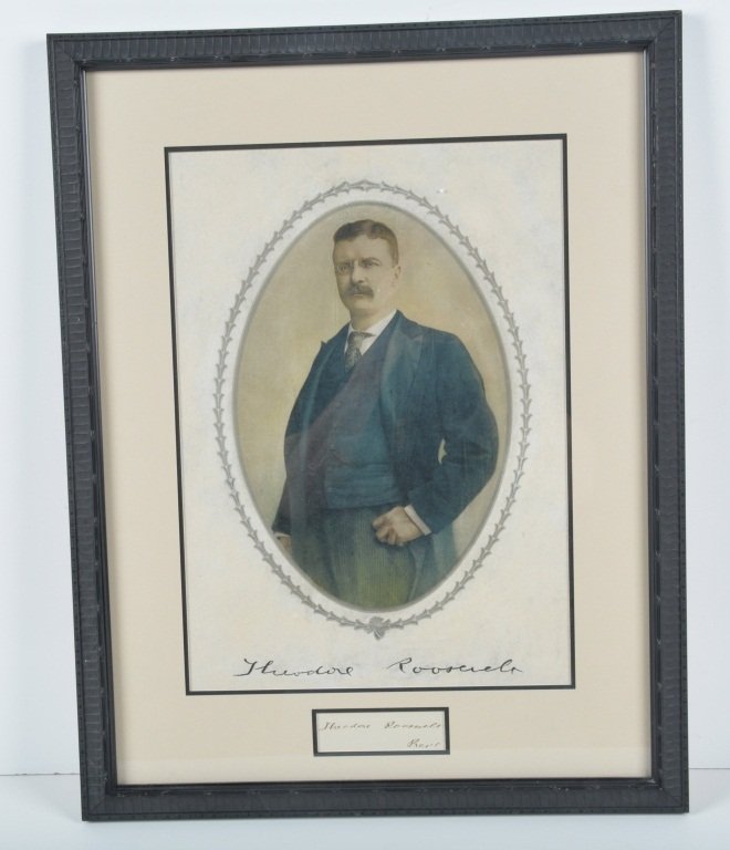 President THEODOR ROOSEVELT Autograph & Image (1 of 3)