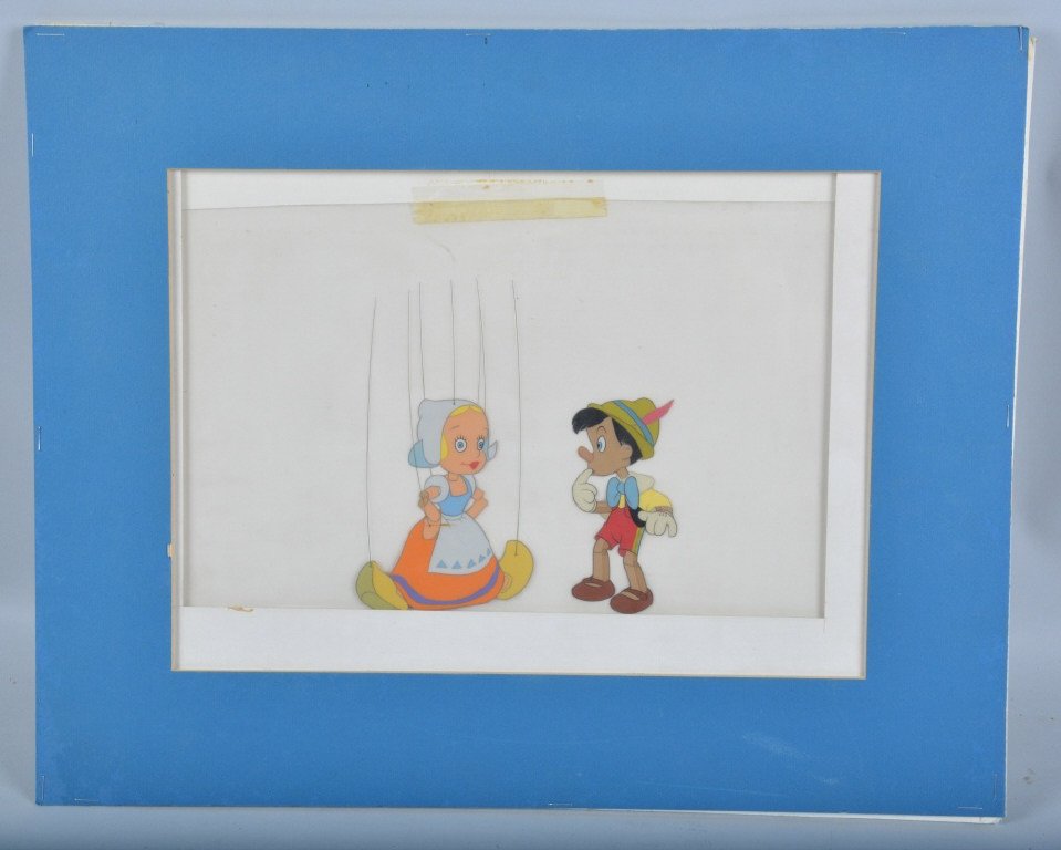 Walt Disney PINOCCHIO Animation Cell (1 of 2)