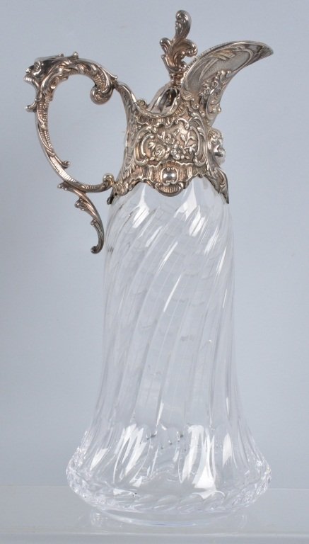 TOPAZIO CRYSTAL & SILVER PITCHER (1 of 5)