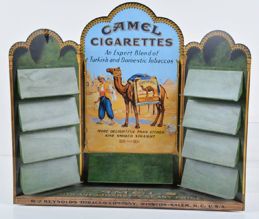 CAMEL CIGARETTE TIN STORE DISPLAY (1 of 5)