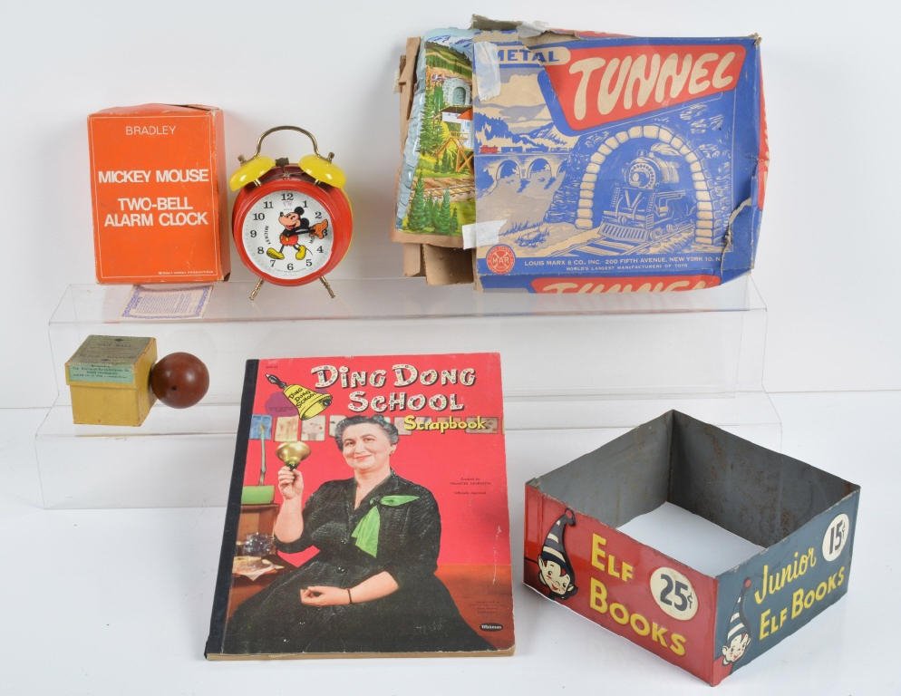 VINTAGE TOYS, CLOCK, BOOKS, & MORE (1 of 7)