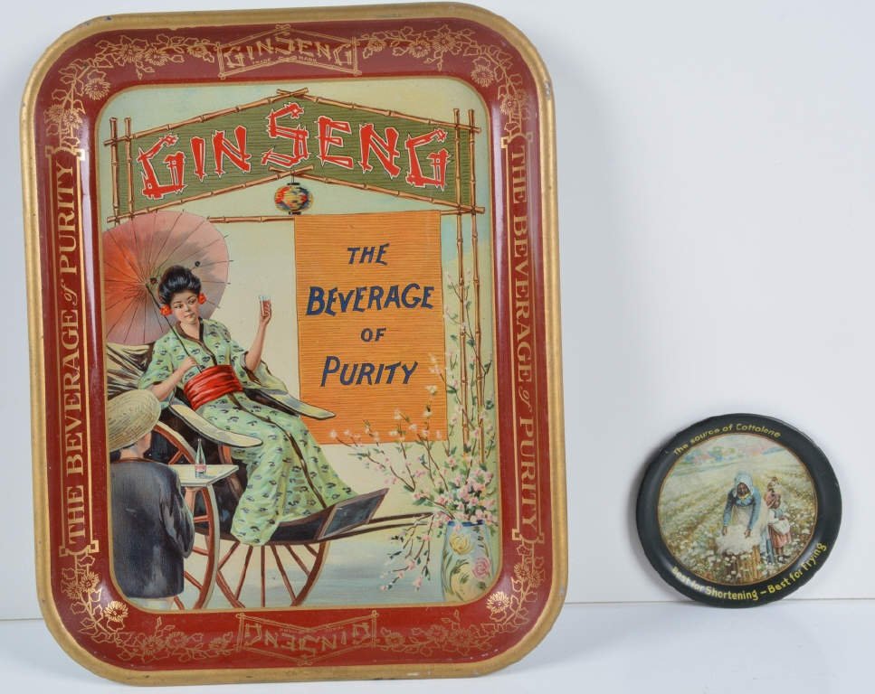 GIN SENG BEVERAGE TRAY & COTTOLENE TIP TRAY (1 of 6)