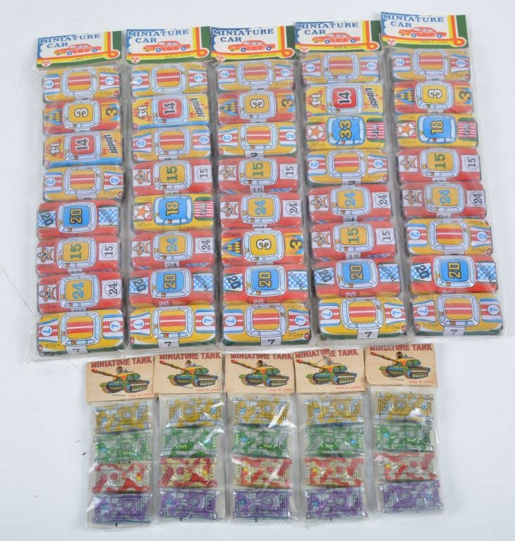 NOS Japan TIN TANK and CAR SETS (1 of 5)