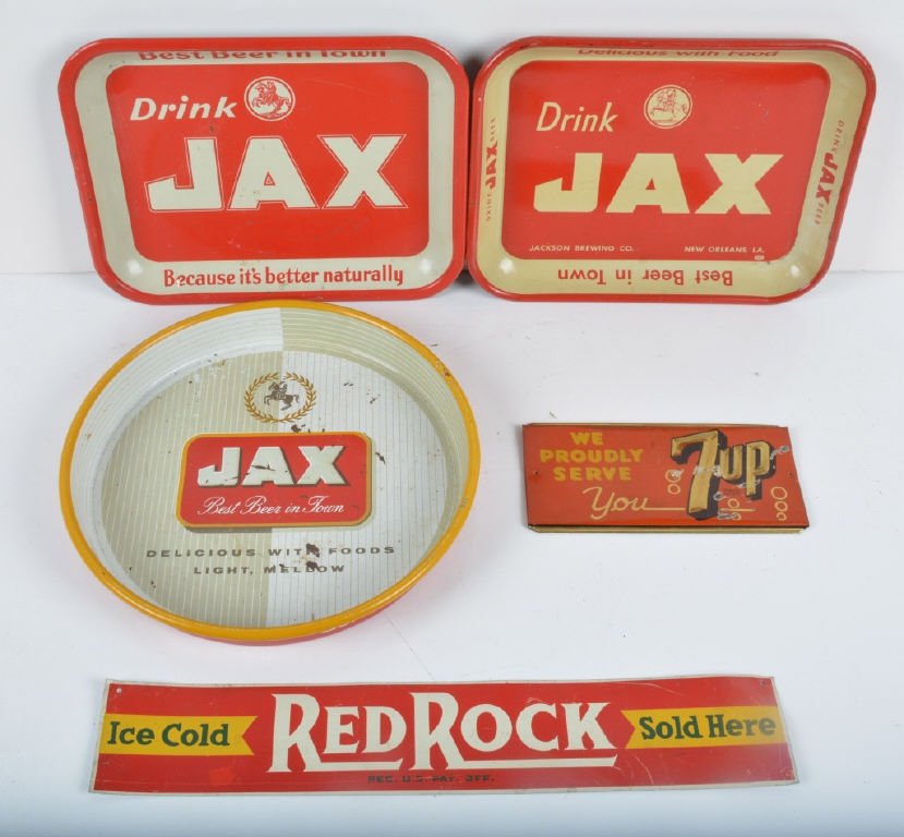 Lot of JAX BEER, 7UP, & MORE (1 of 6)