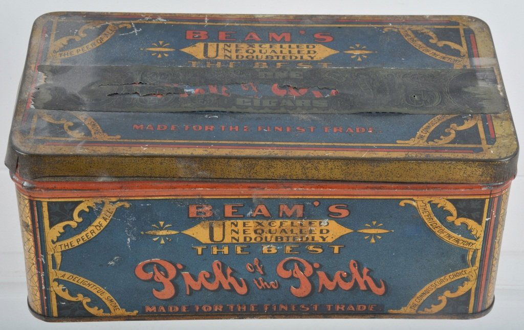 BEAM'S PICK of the PICK CIGAR TIN (1 of 5)
