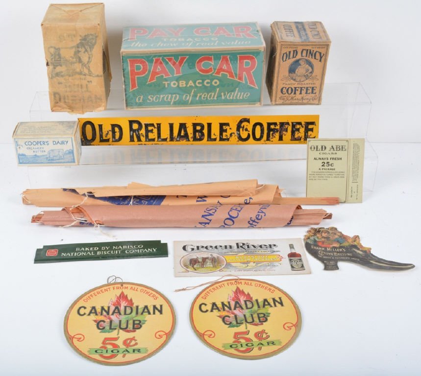 Lot of VINTAGE ADVERTISING & MORE (1 of 4)