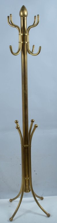 Vintage BRASS HALL TREE (1 of 3)