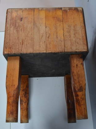 Vintage Butcher Block Table Jul 28 2020 Westport Auction In Ct