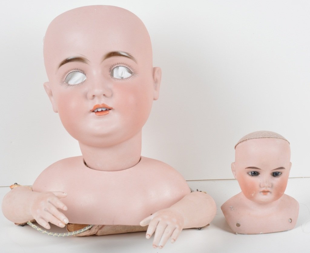 German Bisque Doll Heads Kestner & More (1 of 4)