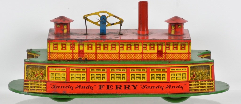 WOLVERINE Tin Windup SANDY ANDY FERRY BOAT (1 of 4)