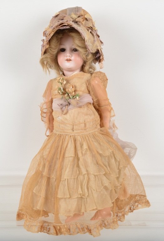 Antique German Bisque Doll AM (1 of 5)