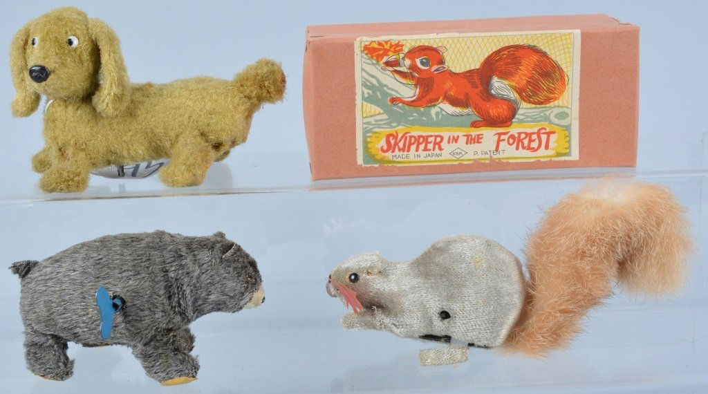 Lot of 3 JAPAN Windup ANIMAL TOYS (1 of 3)