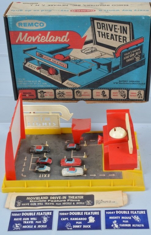 REMCO MOVIELAND DRIVE IN w/ BOX (1 of 6)