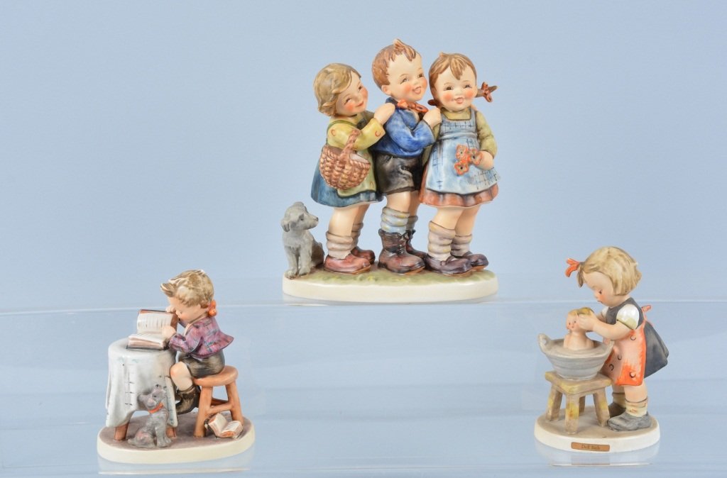 Lot of 3 Hummel Goebel Figurines (1 of 5)