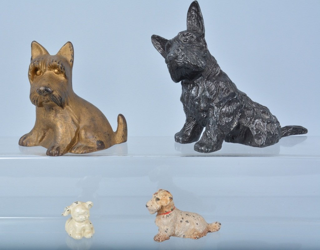 Lot of 4 CAST DOG DOOR STOPS & MORE (1 of 5)