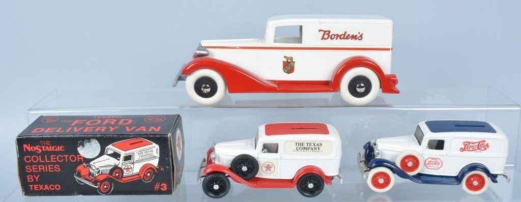 3 Diecast DELIVERY TRUCKS w LARGE TOOTSIETOY COPY (1 of 7)