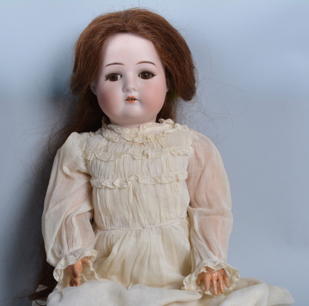 German Bisque Doll, Cuno & Otto Dressler (1 of 4)