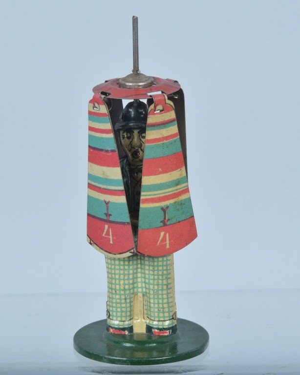 GERMAN Tin CHARLIE CHAPLIN PENNY TOY (1 of 4)