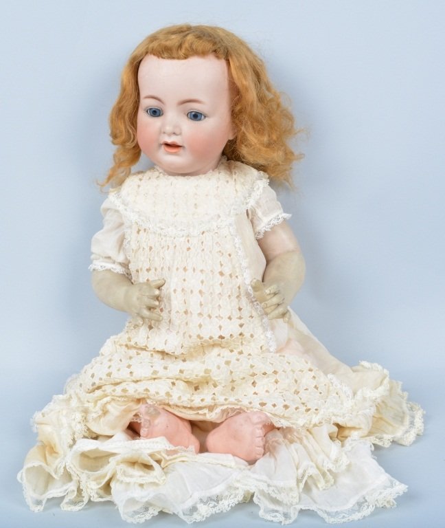 Large German Bisque Simon Halbig Doll (1 of 4)