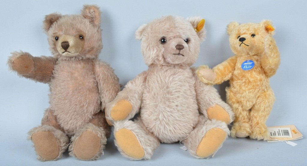 Lot of 3 Steiff Bears (1 of 4)