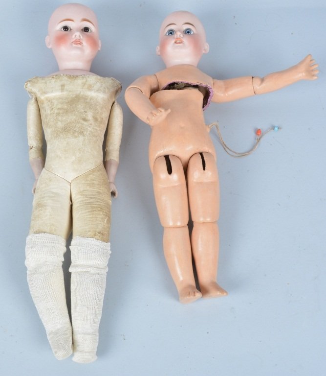 Lot of 2 Bisque Dolls To Repair (1 of 7)