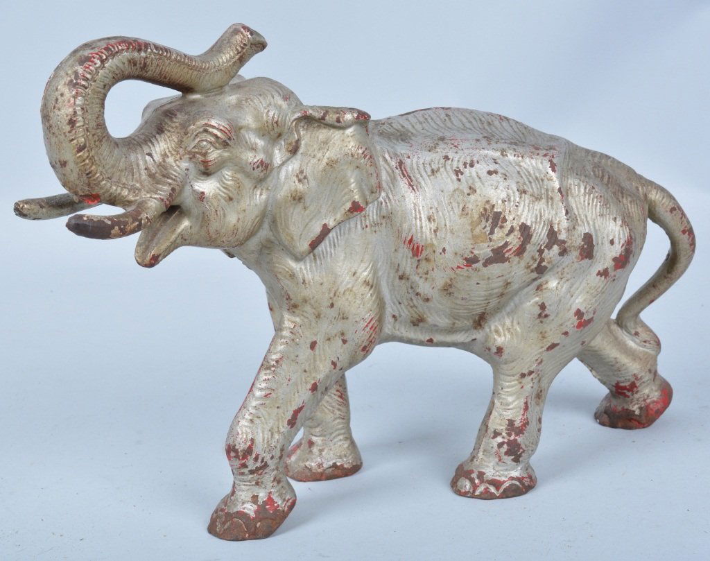 HUBLEY ELEPHANT DOOR STOP (1 of 3)