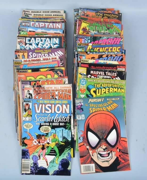 Lot of 100 1980s MARVEL & DC COMIC BOOKS (1 of 1)