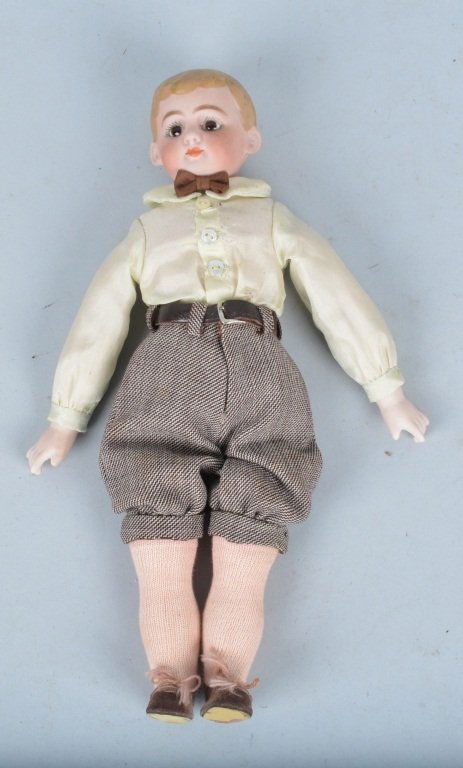 German Bisque Boy Doll (1 of 4)