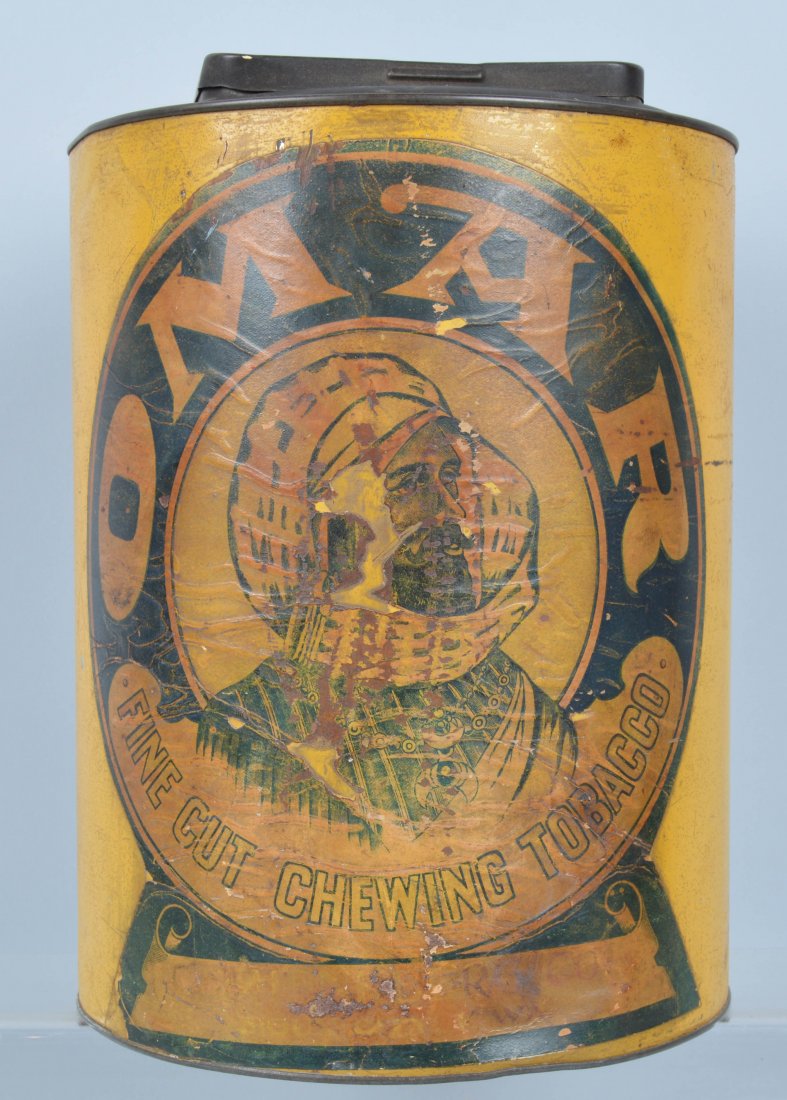 OMAR TOBACCO STORE DISPLAY TIN (1 of 5)